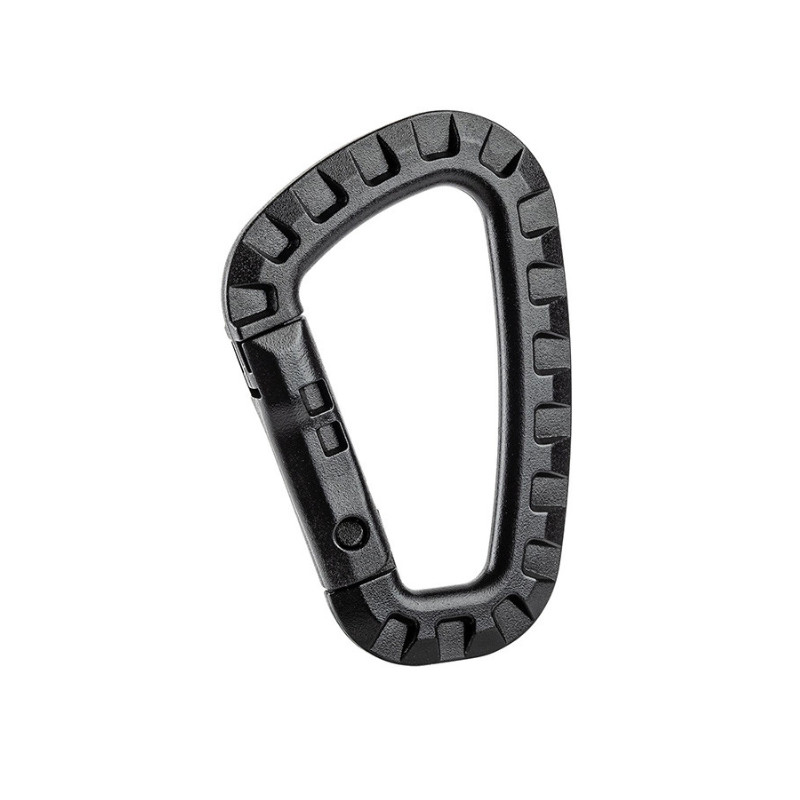 Mousqueton asymétrique noir