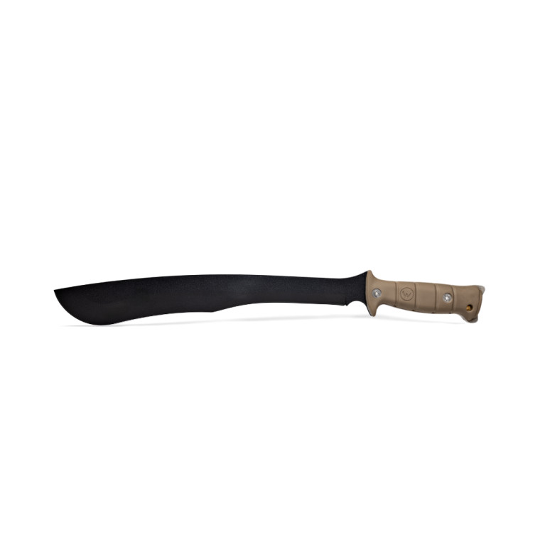 MACHETTE TIGER WILDSTEER MANCHE COYOTE LAME EPOXY NOIRE ETUI MULTICAM