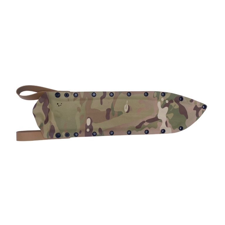 MACHETTE TIGER WILDSTEER MANCHE COYOTE LAME EPOXY NOIRE ETUI MULTICAM