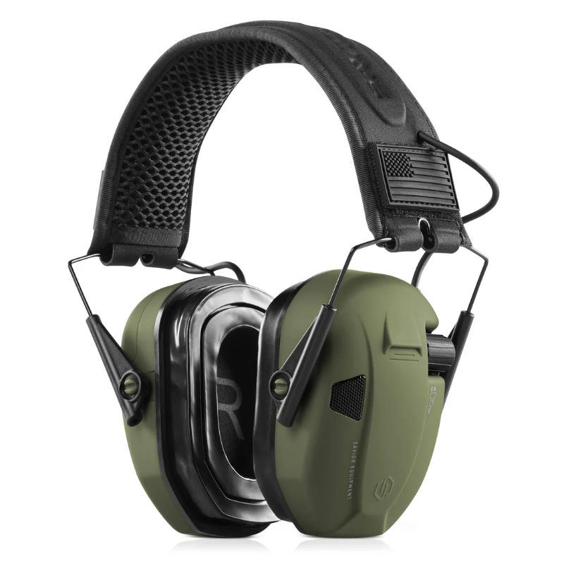 CASQUE ANTI-BRUIT ELECTRONIQUES SAVIOR OD Green