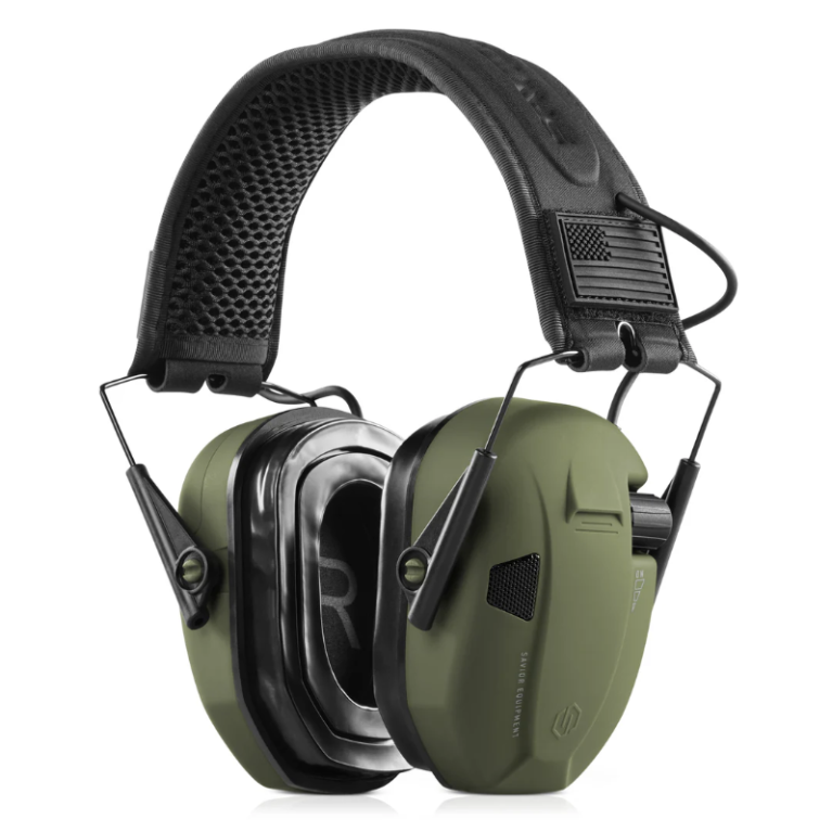 CASQUE ANTI-BRUIT ELECTRONIQUES SAVIOR OD Green
