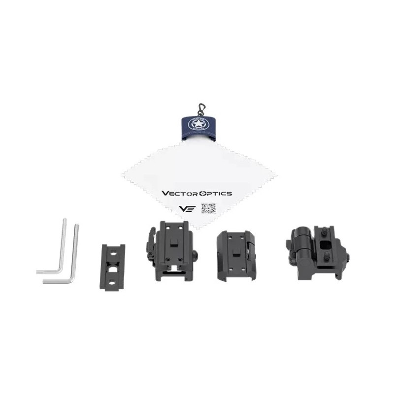 COMBO POINT ROUGE MAVERICK-IV MINI 1X20 x MAGNIFIER MAVERICK-IV 3X22/ PICATINNY HAUT