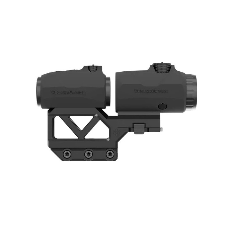 COMBO POINT ROUGE MAVERICK-IV MINI 1X20 x MAGNIFIER MAVERICK-IV 3X22/ PICATINNY HAUT