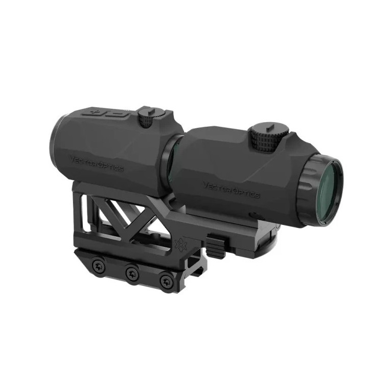 COMBO POINT ROUGE MAVERICK-IV MINI 1X20 x MAGNIFIER MAVERICK-IV 3X22/ PICATINNY HAUT