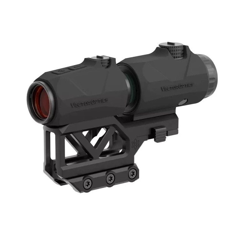 COMBO POINT ROUGE MAVERICK-IV MINI 1X20 x MAGNIFIER MAVERICK-IV 3X22/ PICATINNY HAUT