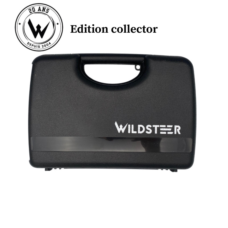 COUTEAU DE SURVIE TARASCO EDITION COLLECTOR WILDSTEER MANCHE MICARTA NOIR TOXIFIÉ N°18/50