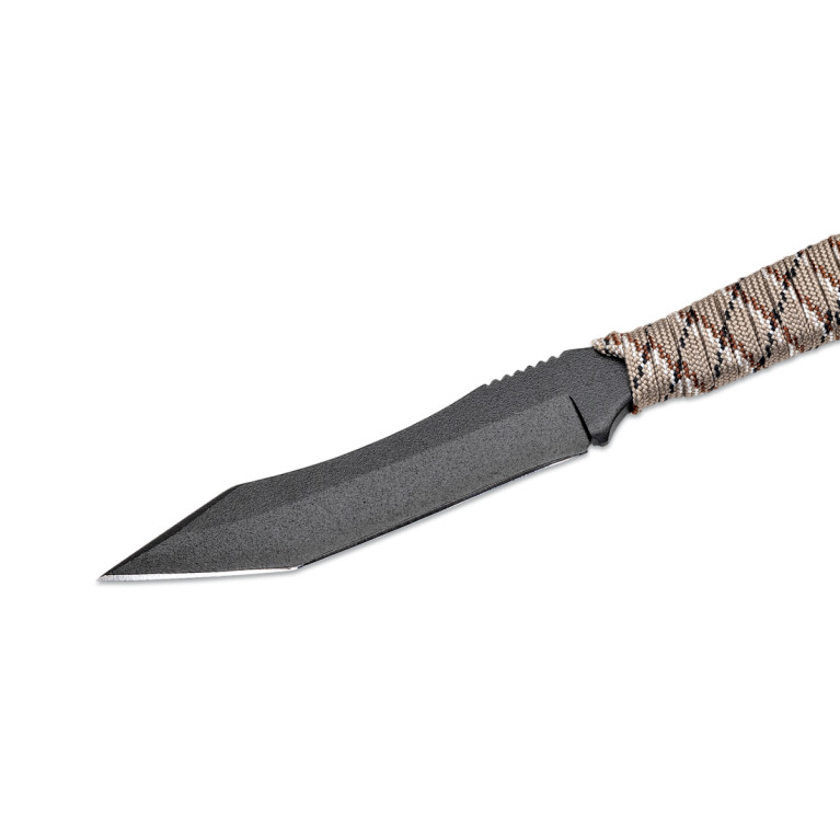 COUTEAU TACTIQUE SCORPION WILDSTEER PARACORDE DESERT CAMO