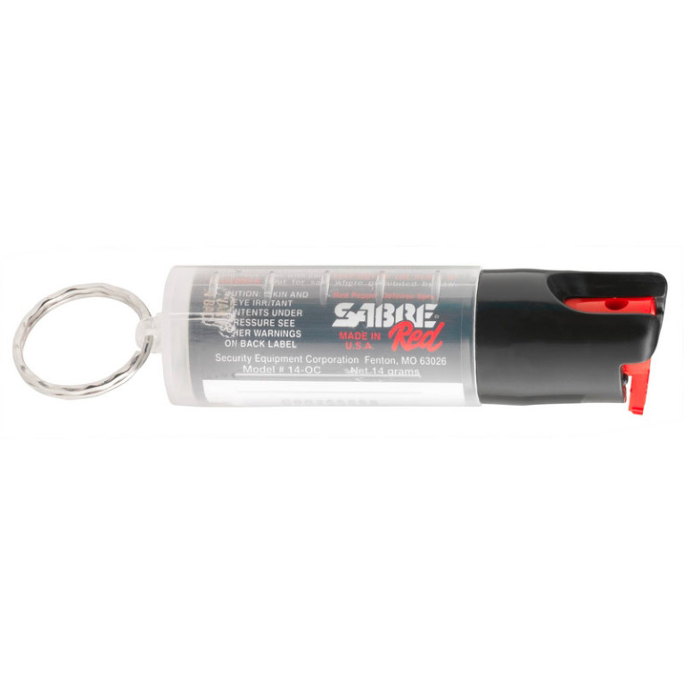 3en1 Pepper Spray porte-clés - Sabre Red
