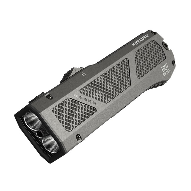 LAMPE PORTIER NITECORE EDC 17 1500Lm + UV + LASER VERT