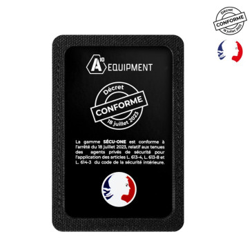 PORTE CARTE VELCRO POUR...