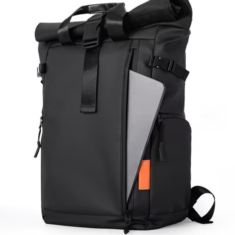 SAC A DOS ÉTANCHE NOIR 25L