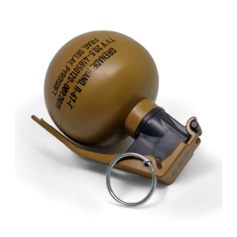 Pack 10 Grenades Type américaine M67 plâtre & projectile