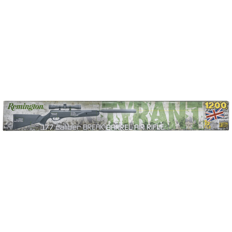 CARABINE A PLOMBS TYRANT C4.5 19.9J + LUNETTE 4X32
