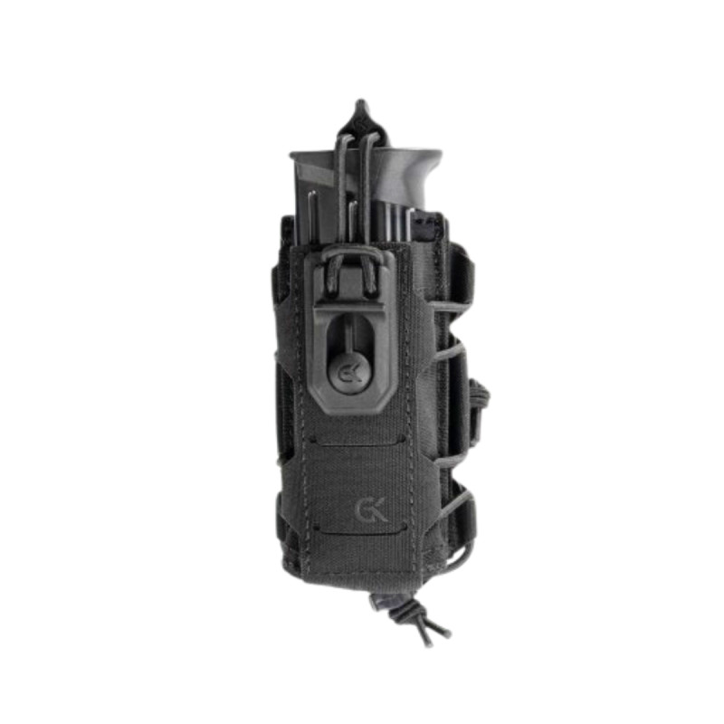 Double Porte Chargeur Superposé 9mm GK DUTYCALL- Noir