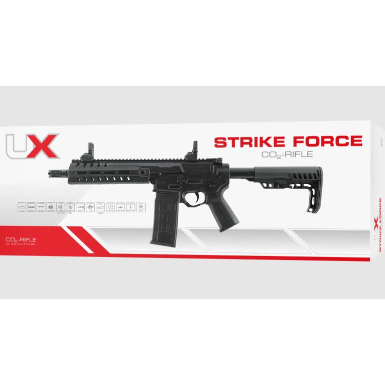CARAB UX STRIKE FORCE CO2 CAL BB/4.5MM 5J SEMI/FULL AUTO