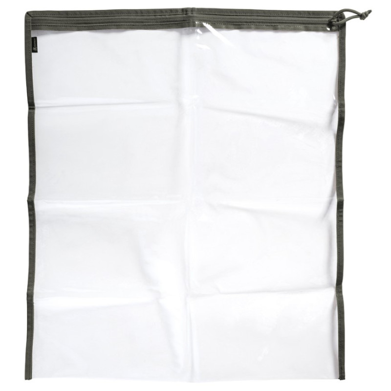 Porte-carte transparent Expédition vert olive