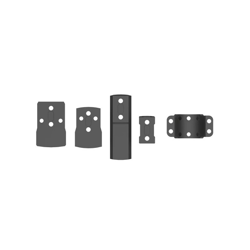 Kit de montage Vector Optics X-ACCU pour lunette 30 mm – Noir