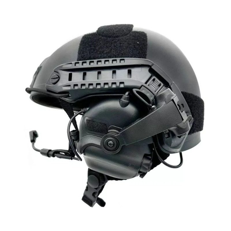 Casque de Tir EARMOR M32X MOD4 avec support casque FAST / ARC - Black