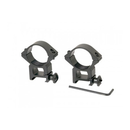 Anneaux de montage Haut - 30 mm